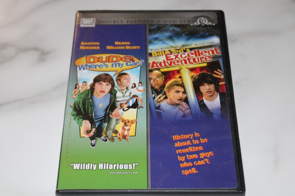Bill & Ted's Excellent Adventure and Bogus Journey Comedy DVD